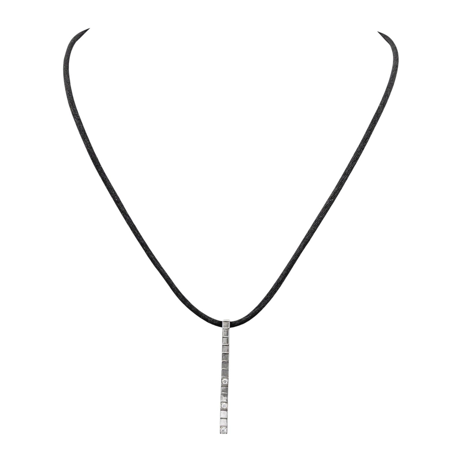 Cartier Lanyard Pendant White gold  diamond