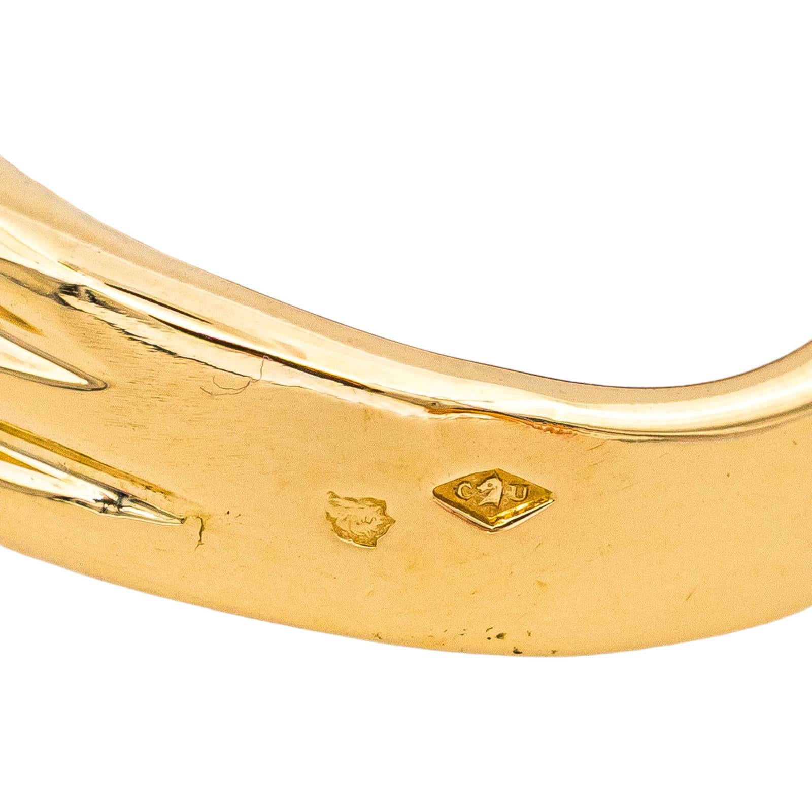 Ring Yellow gold diamond