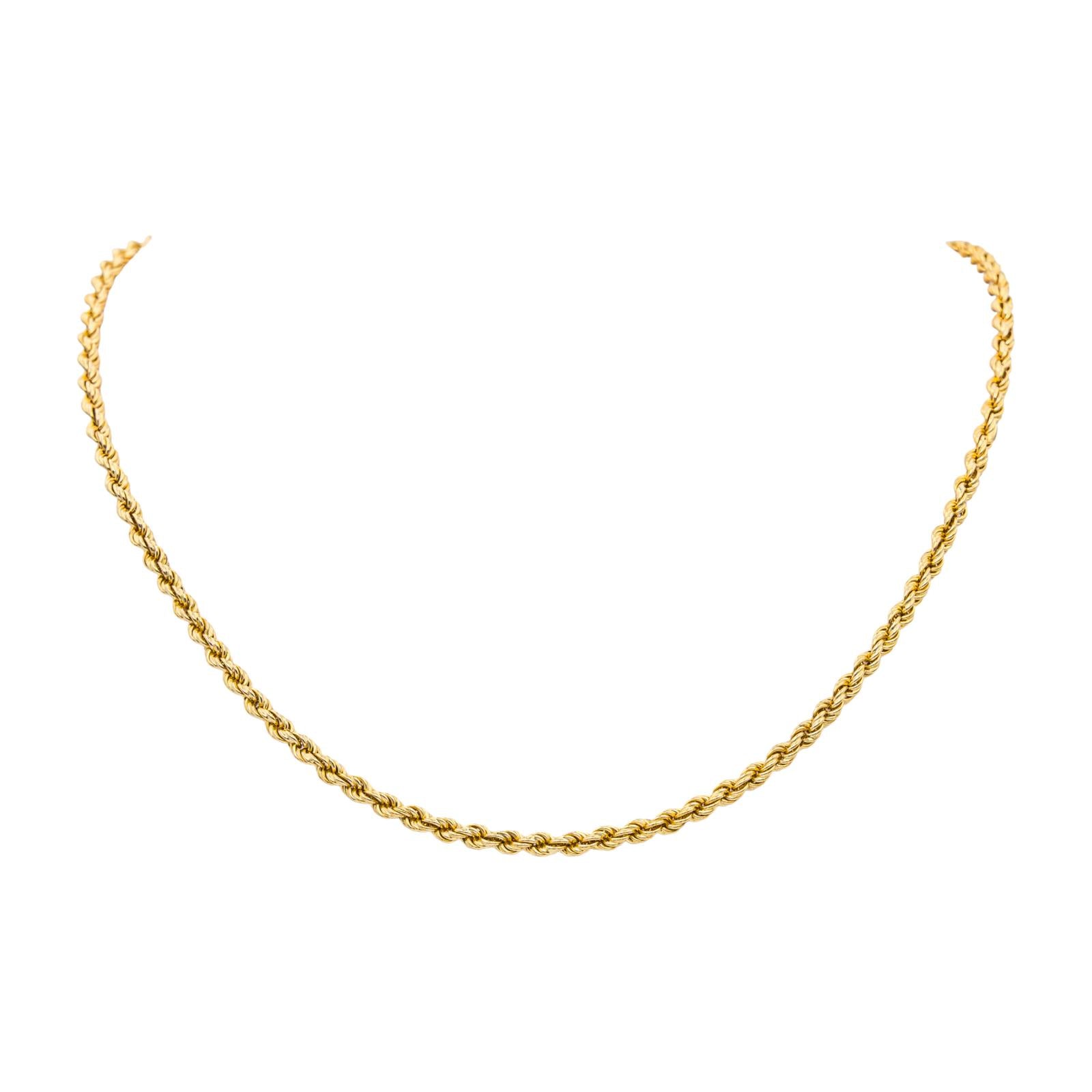 Necklace Yellow gold