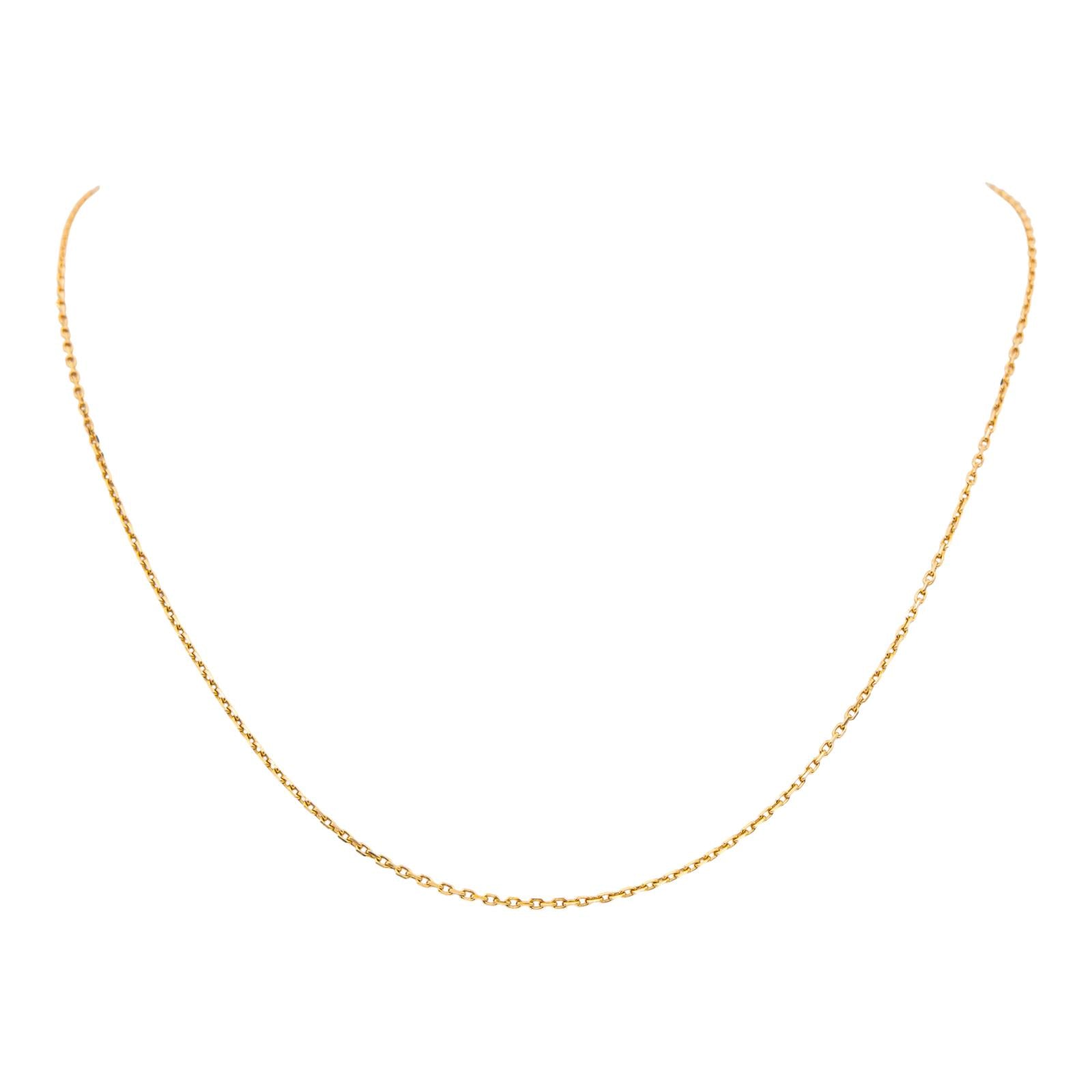 Necklace Yellow gold chain