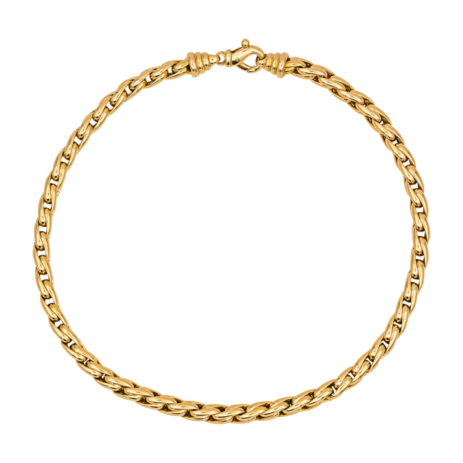Necklace Yellow gold 