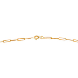 Yellow Gold Horse-Link Necklace