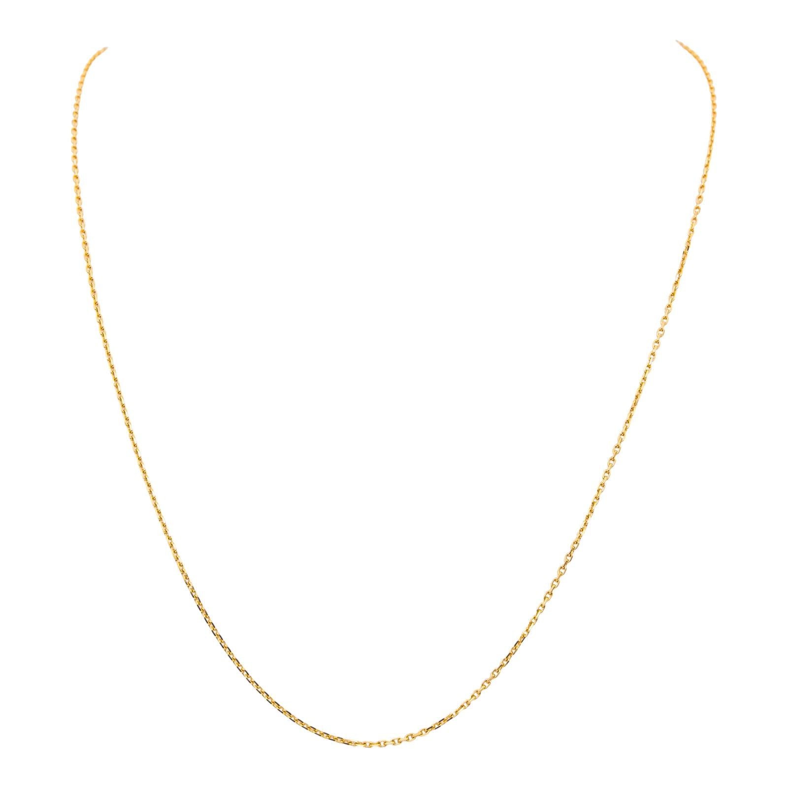 Necklace Yellow gold chain