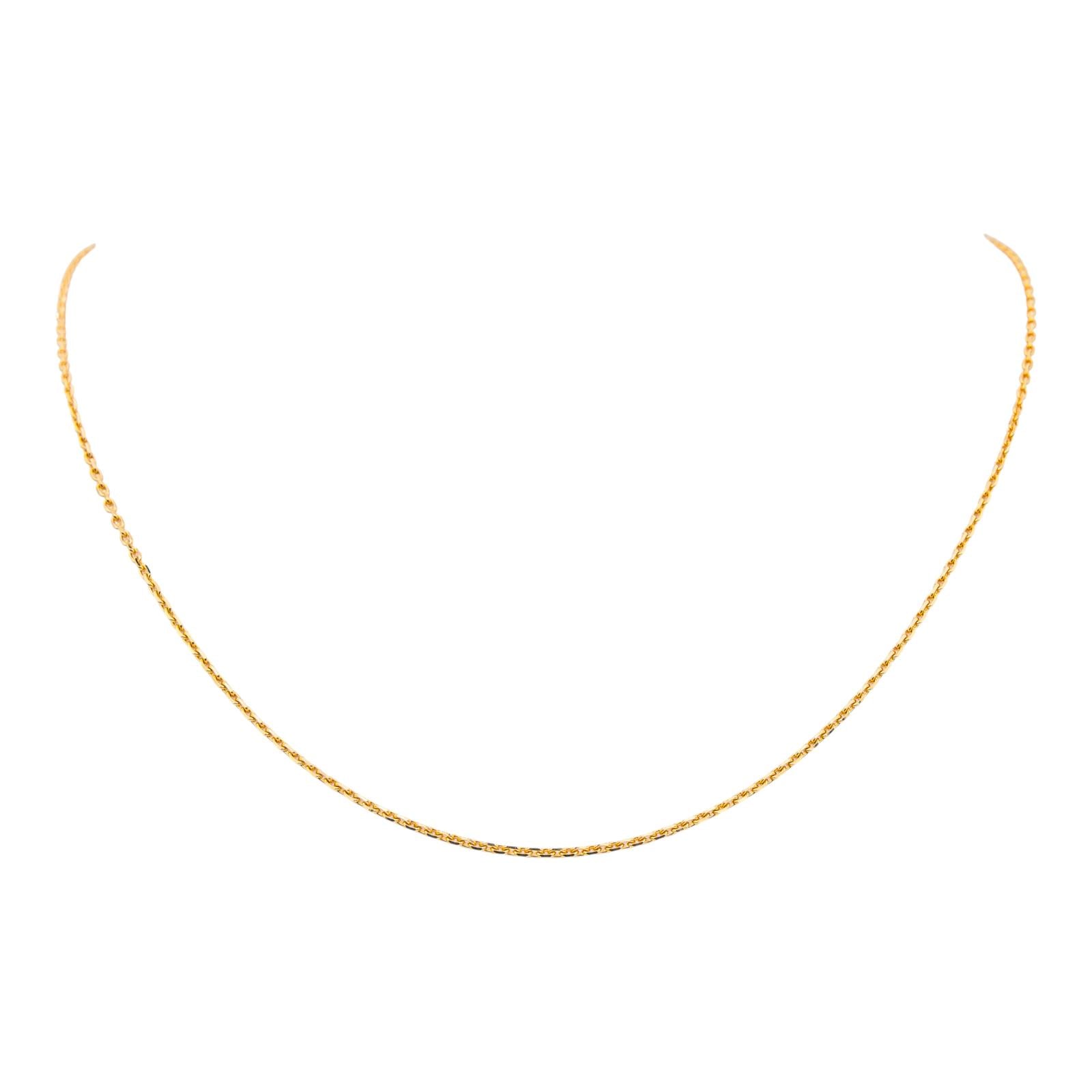 Necklace Yellow gold chain
