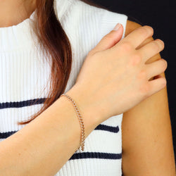Rose Gold Link Bracelet