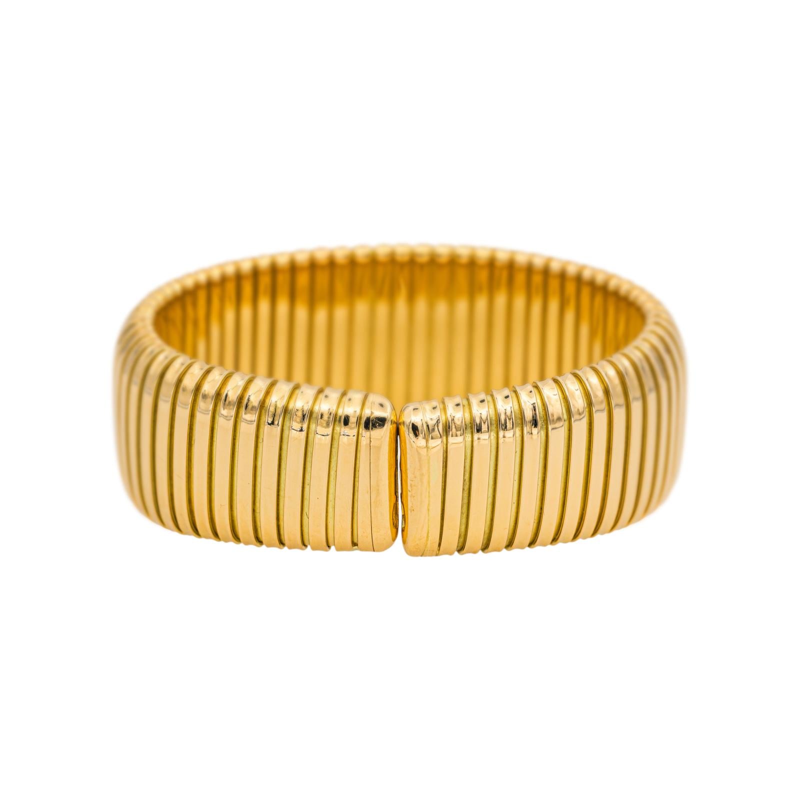 Weingrill Bracelet Tubogas Yellow gold diamond