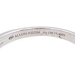 Mauboussin Bague Chance of Love Or blanc