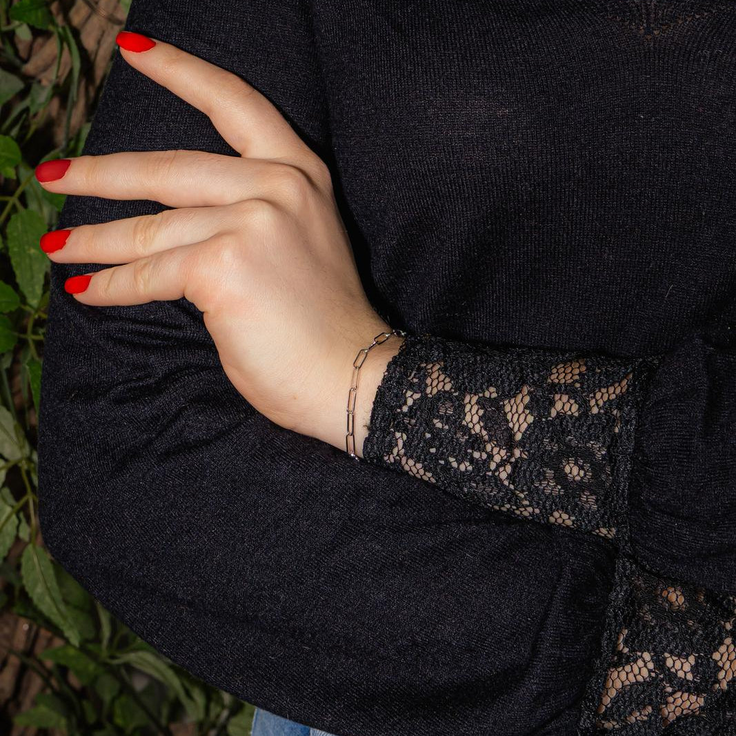 Dinh Van Bracelet White gold link