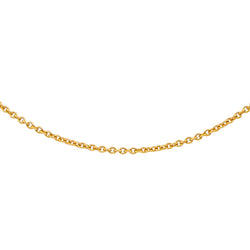 Collier Maille forçat Or jaune