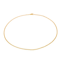 Collier Maille forçat Or jaune