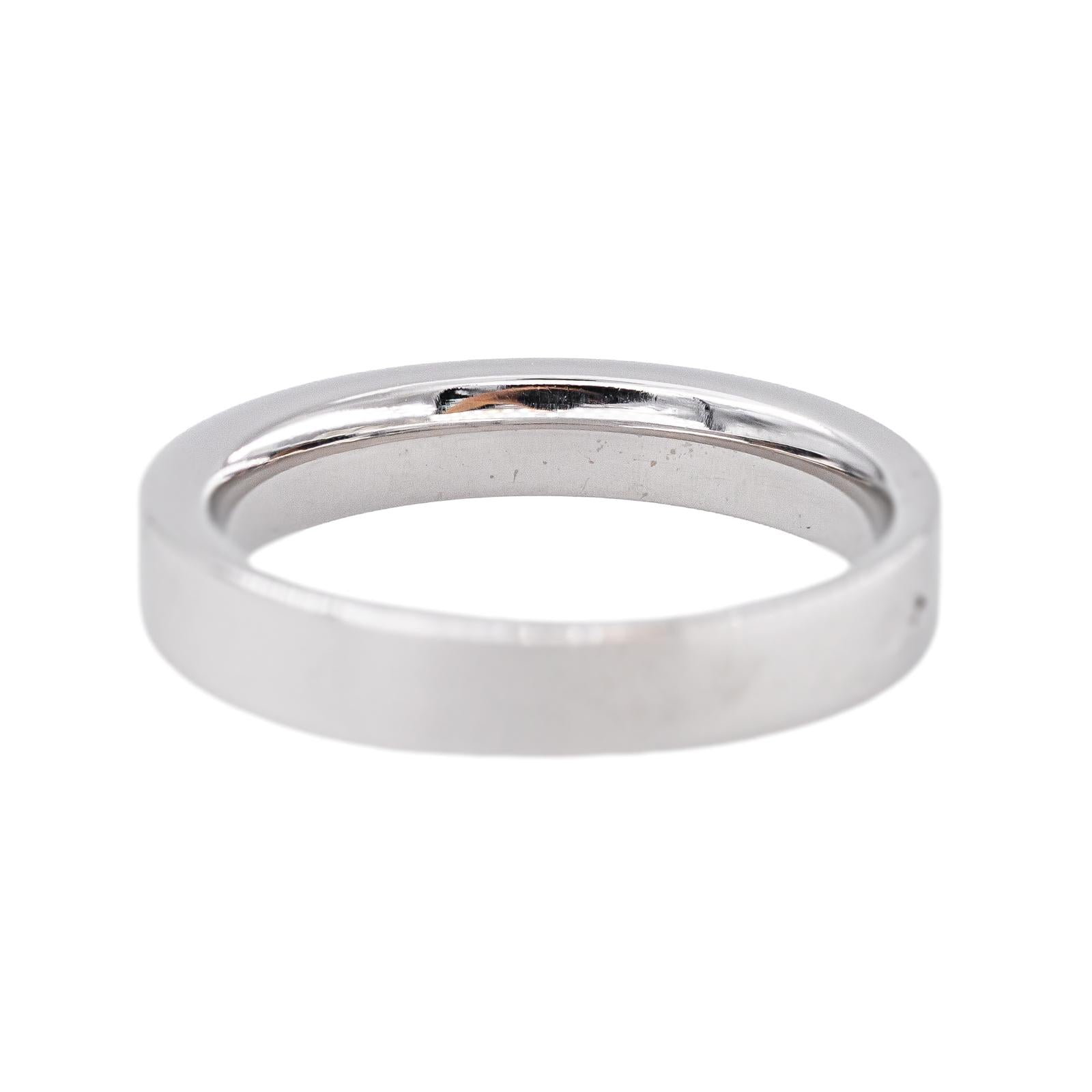 White gold Diamond Half-Wedding Band