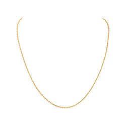 Yellow Gold Forçat Link Necklace