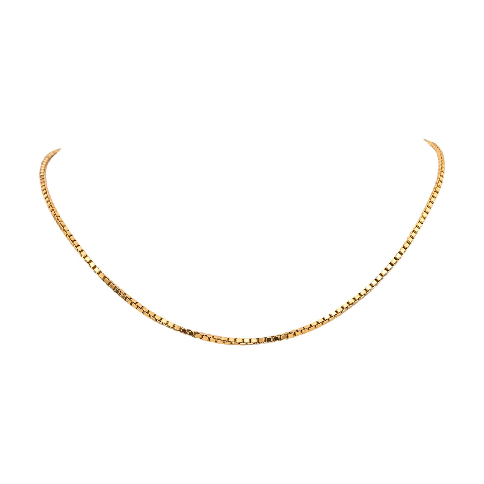 Necklace Rose gold chain