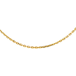 Collier Maille forçat Or jaune