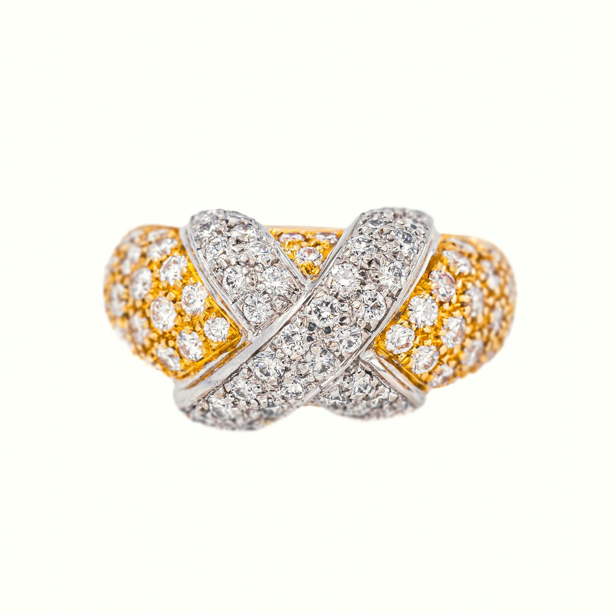 Ring  Bangle  Yellow gold  Diamond