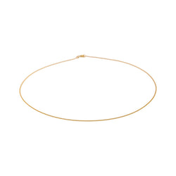 Yellow gold Curb chain Necklace