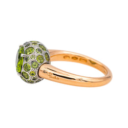 Pomellato Bague Tabou Or rose Peridot