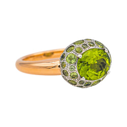 Pomellato Bague Tabou Or rose Peridot