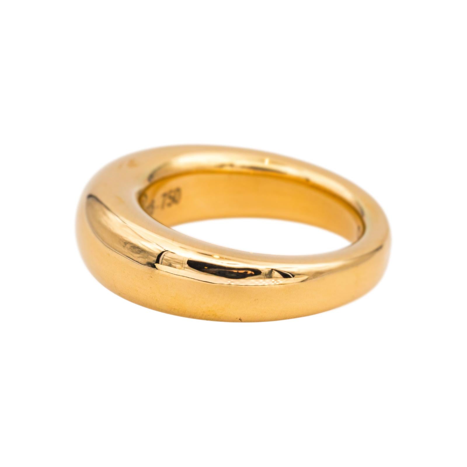 Chaumet Bague Jonc  Or jaune