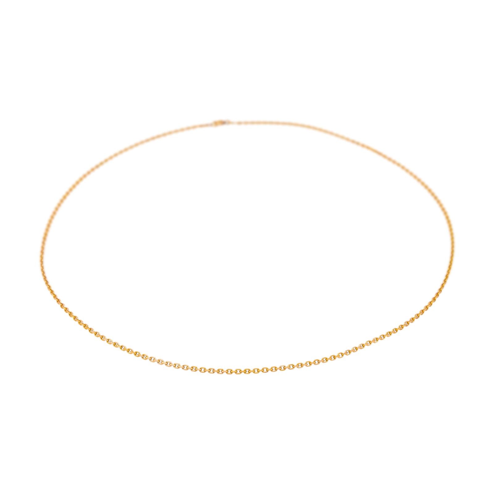 Necklace Maille forçat Rose gold