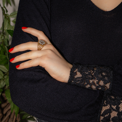 Bague Or jaune Diamant