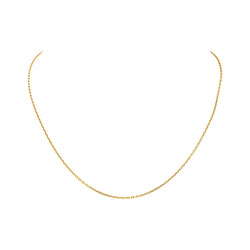Necklace Forçat Link Yellow gold