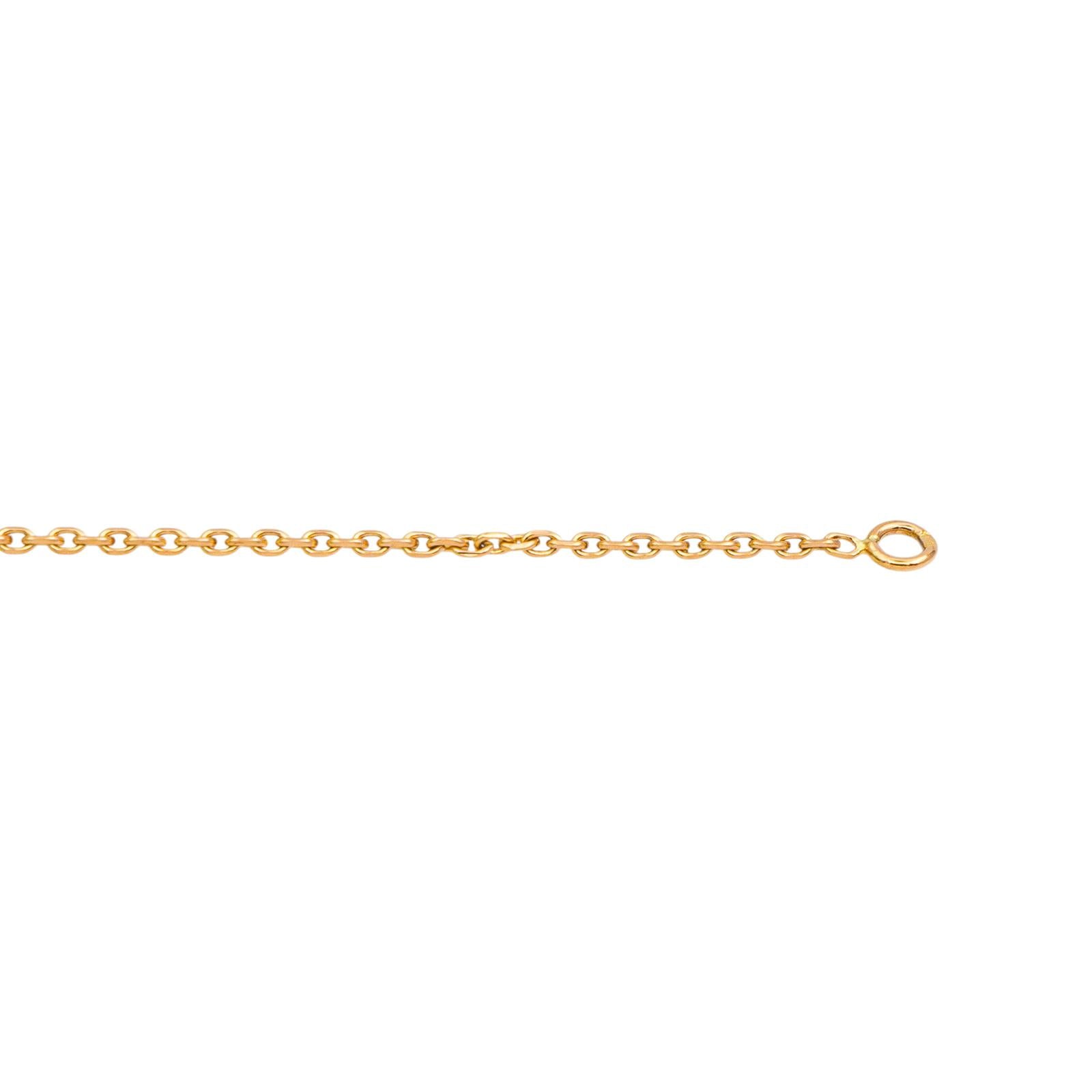 Yellow gold Linklace necklace