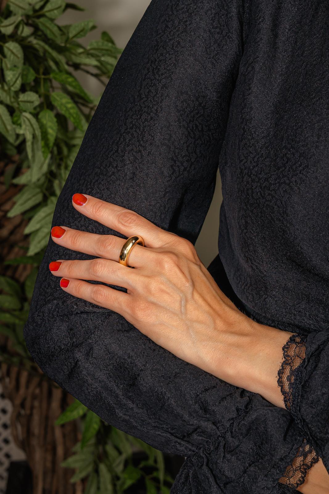 Chaumet Bague Jonc  Or jaune
