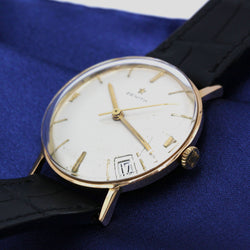 ZENITH "Stellina" Watch in Rose gold and Leather