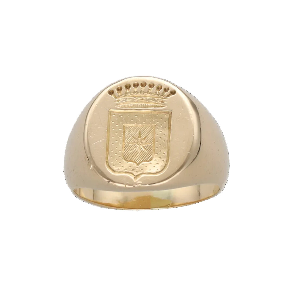 Yellow Gold Signet Ring