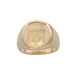 Yellow Gold Signet Ring