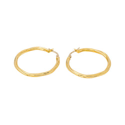 Yellow gold Hoop earrings