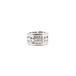 Ring CHAUMET in white gold and diamonds