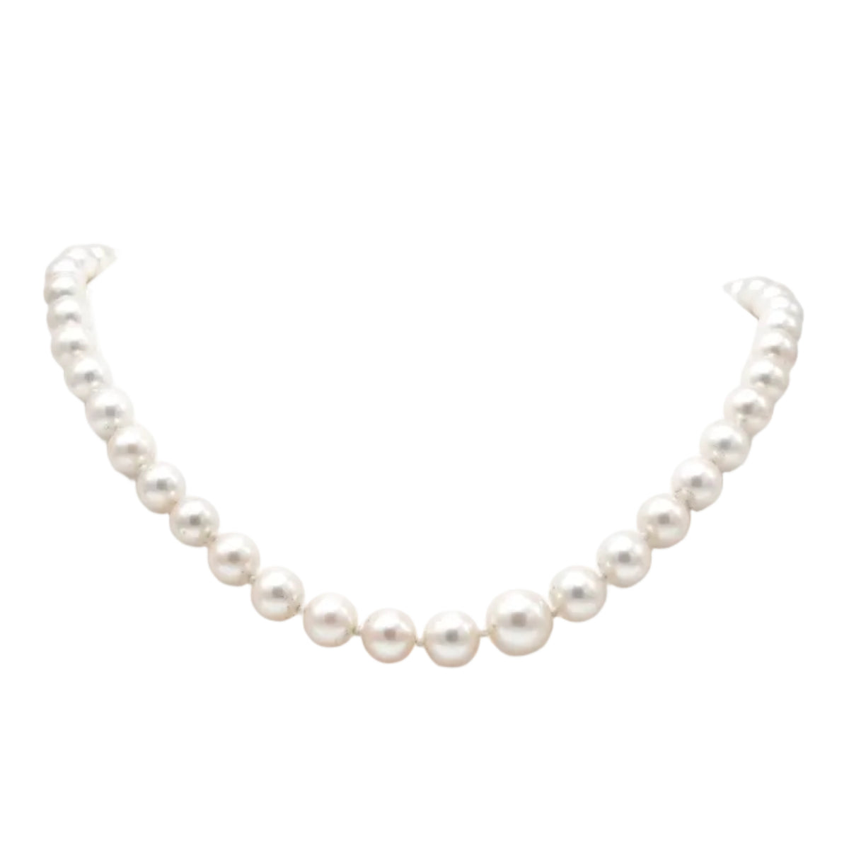 Collier Perles en or blanc et diamants