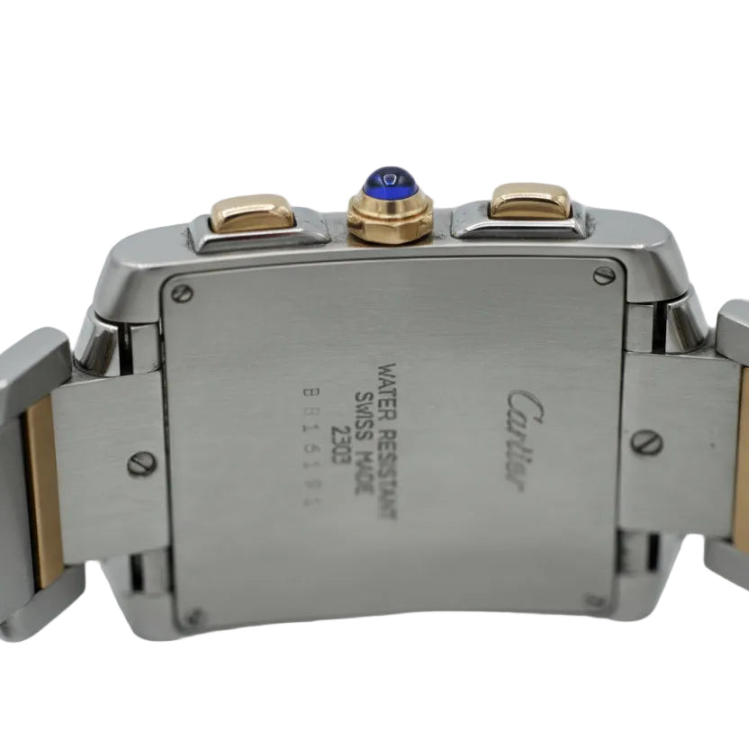 Watch Cartier Tank Française GM - Gold and Steel