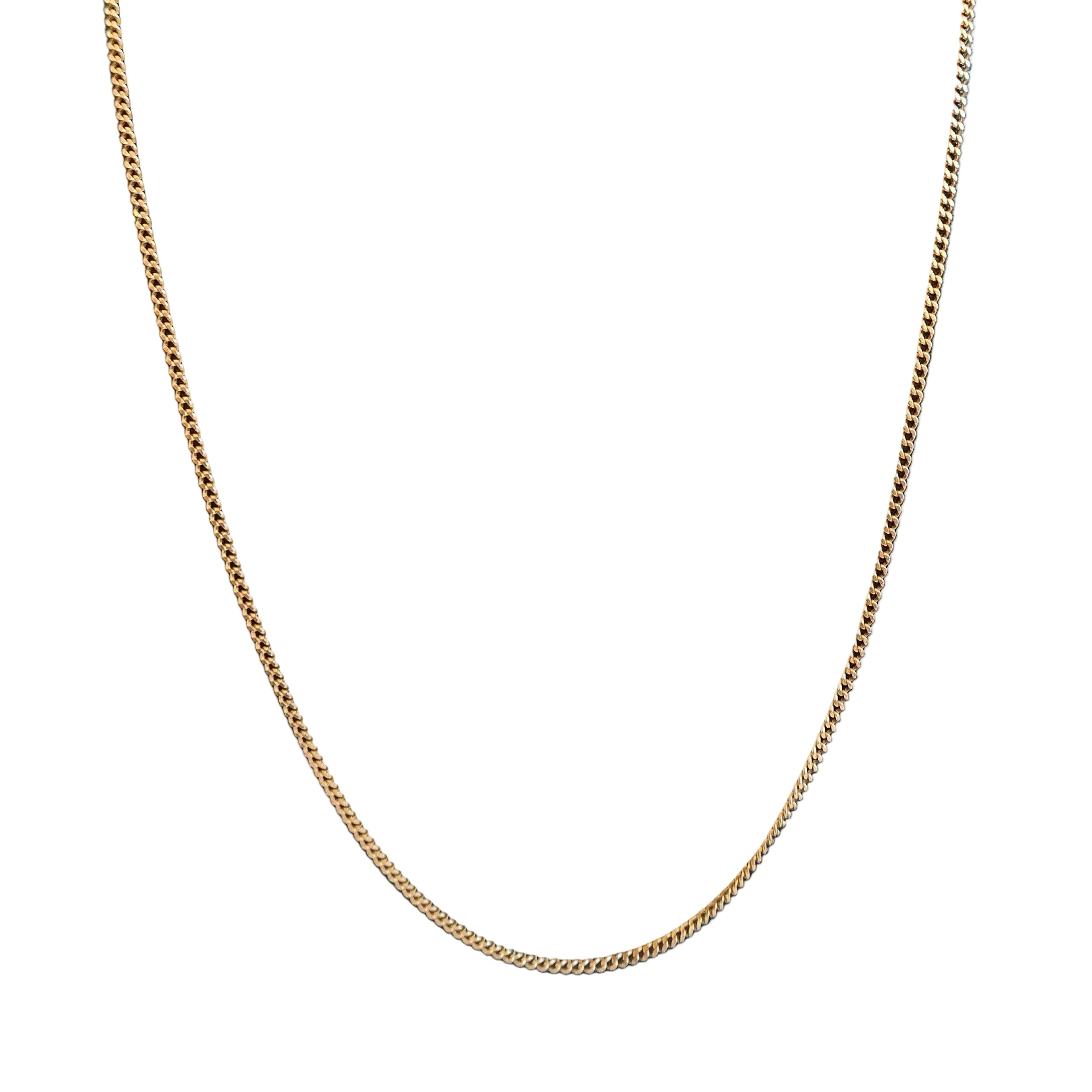Yellow Gold Chain Necklace