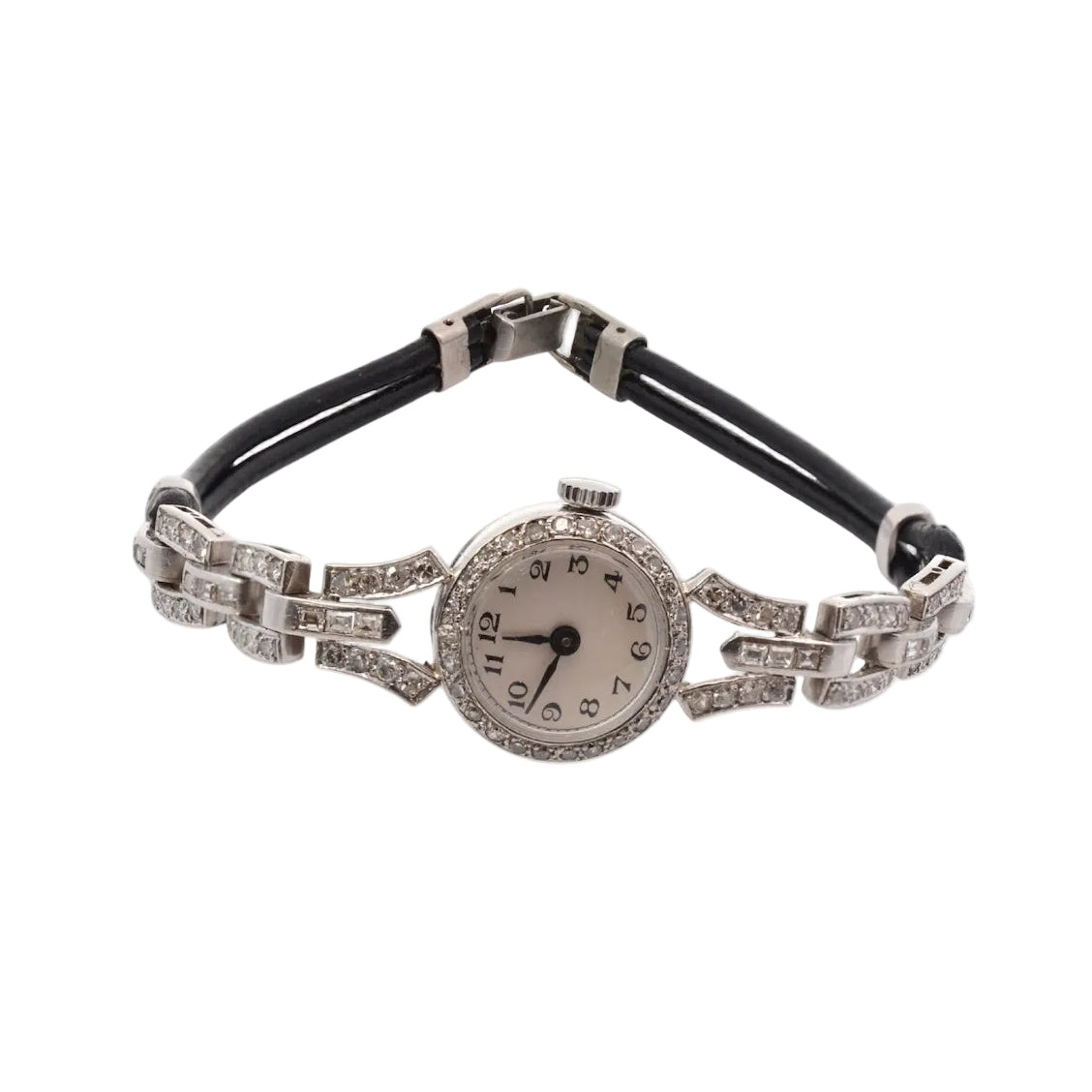 Platinum and Diamond Watch