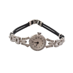 Platinum and Diamond Watch
