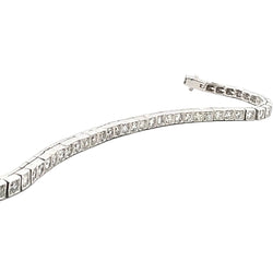 Platinum and Diamond "Ligne" Bracelet