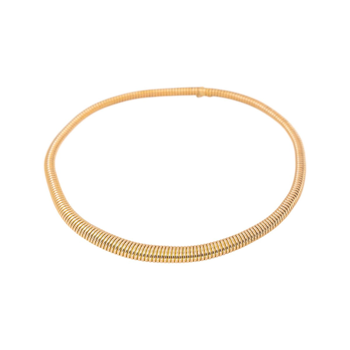 Rose gold Tubogas Link Necklace