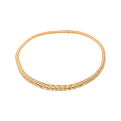 Rose gold Tubogas Link Necklace