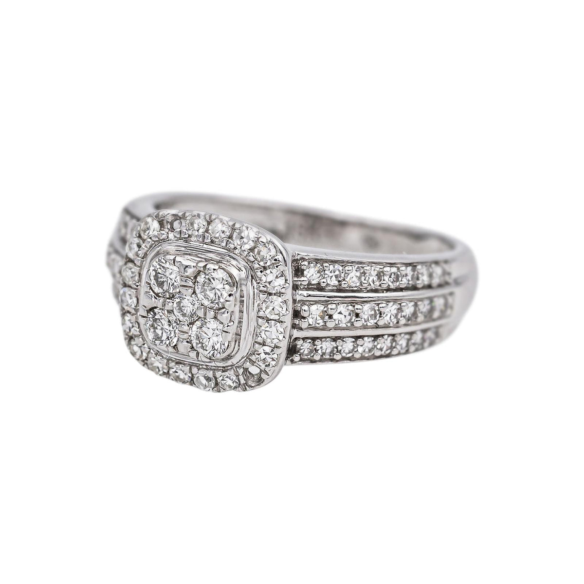 White Gold Diamond Ring