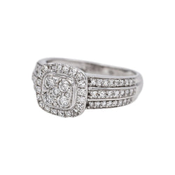White Gold Diamond Ring
