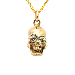 Pendentif en or jaune et diamants