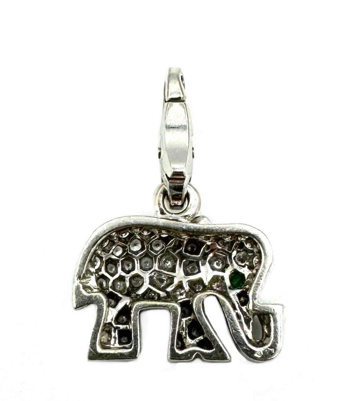 CARTIER Charm's Pendant in white gold and diamonds