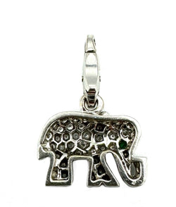 CARTIER Charm's Pendant in white gold and diamonds