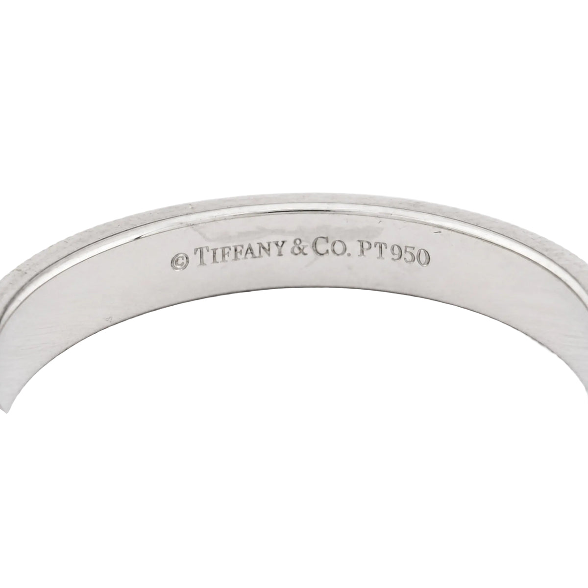 TIFFANY & CO. "Together" Platinum Wedding Band