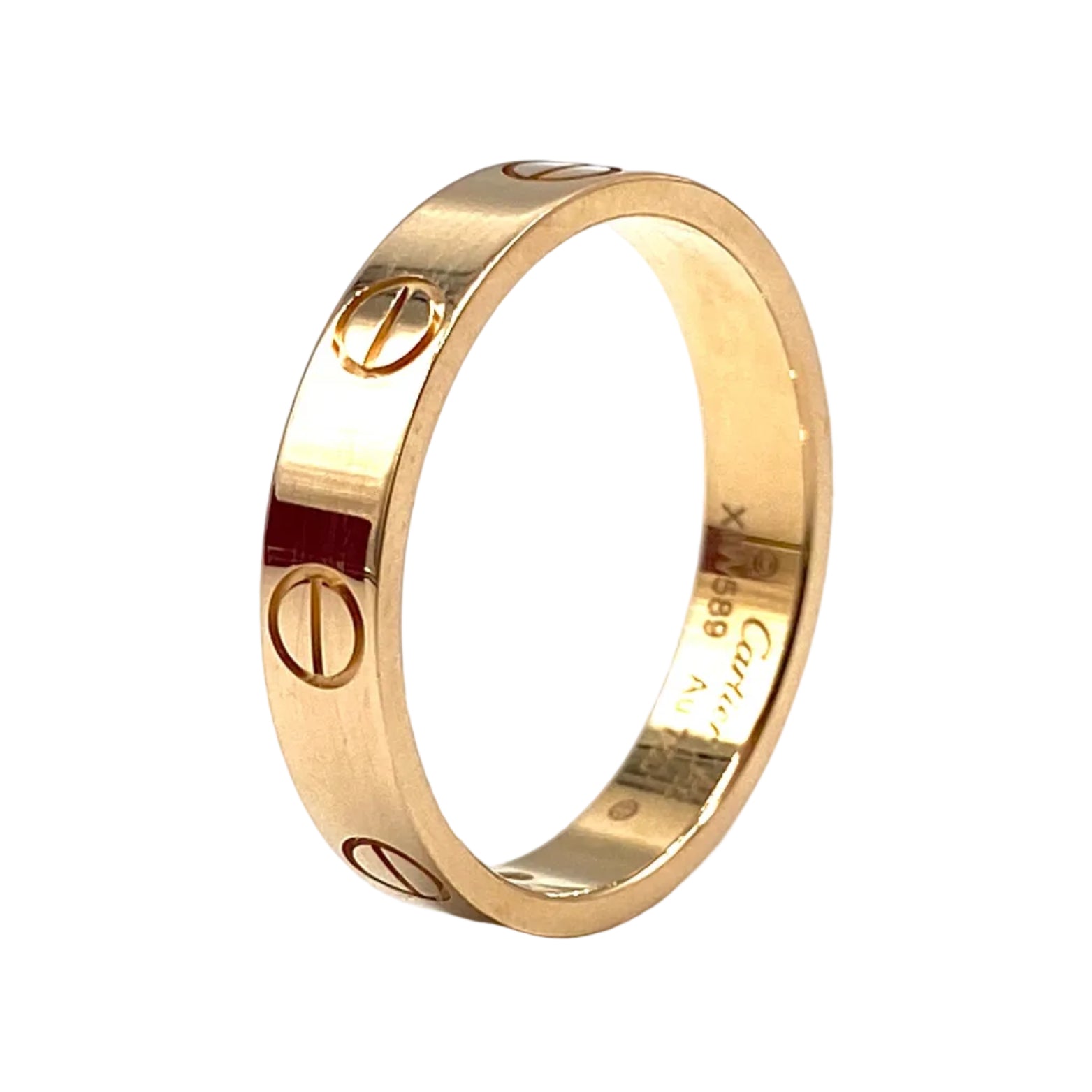 Bague Alliance CARTIER Love PM en or jaune