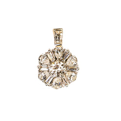White Gold and Diamond Pendant