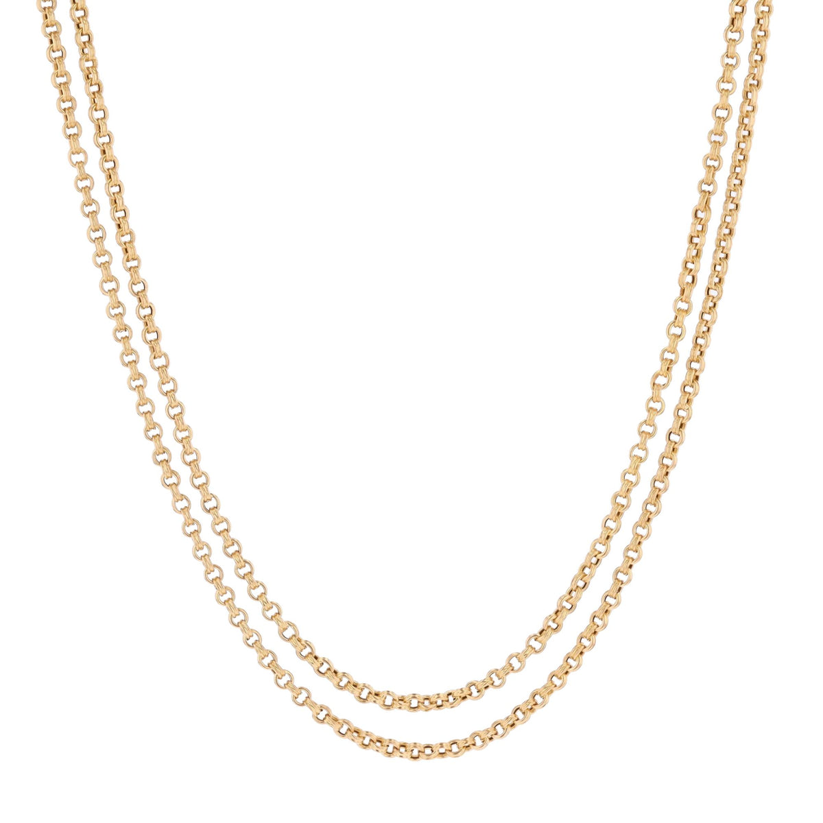 Yellow Gold Long Necklace
